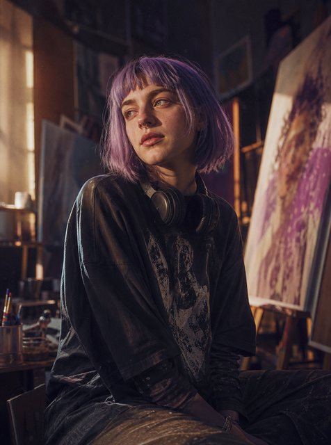 Campus Life look · non-binary